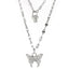 LUPIS Double-Layered Butterfly Necklace