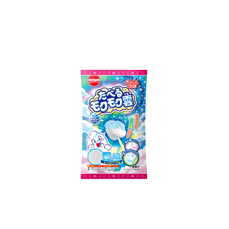 Meiji Taberu Mokumoku Kumo Candy