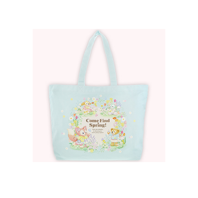 Disney Duffy & Friends Come Find Spring! Tote Bag