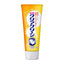 A tube of KAO Clear Clean Toothpaste with fresh citrus flavor, featuring Japanese text and the toothpaste's brand logo.