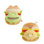 San-X Chickip Uma Uma Burger Sqeaker Toy