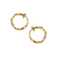 Twisted Hoop Earrings