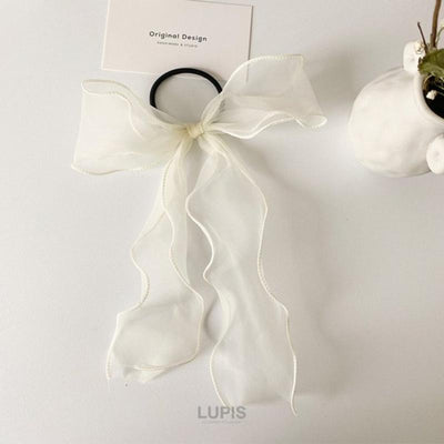 Organzy Ribbon Hair Rubber