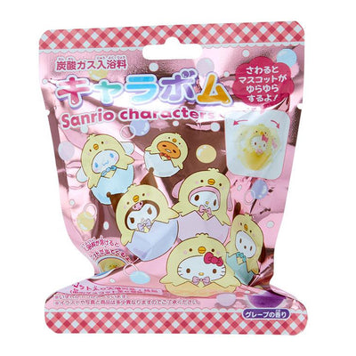 Bandai Sanrio Surprise Grape Scented Bath Bomb with Easter Mascot (Random 1 of 6)