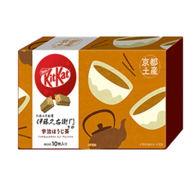 Nestle Itohkyuemon Mini KitKats (Matcha/Hojicha)