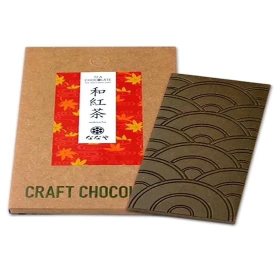 nanaya Craft Chocolate Tablet Japanese Black Tea