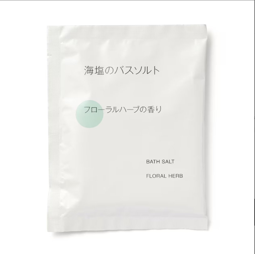 Muji Assorted Floral Herb Bath Salts