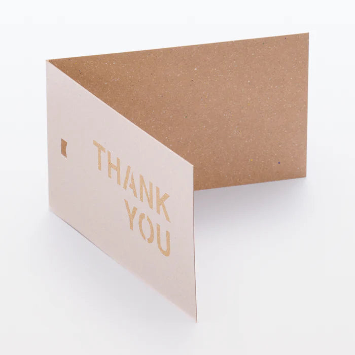 MUJI Thank You Card