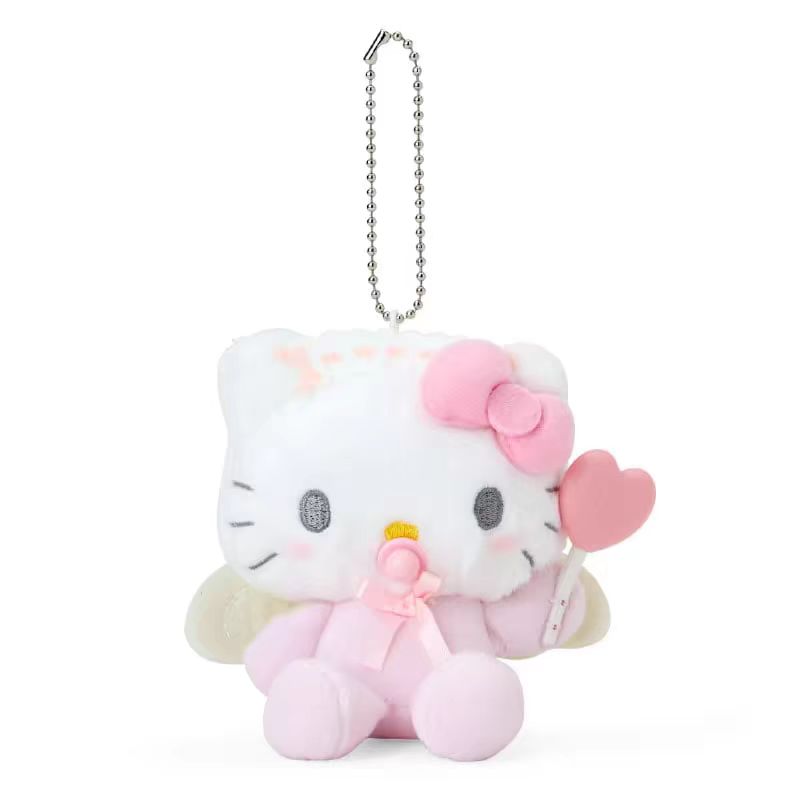 Sanrio Baby Angel & Baby Devil Plush Mascot Keychain