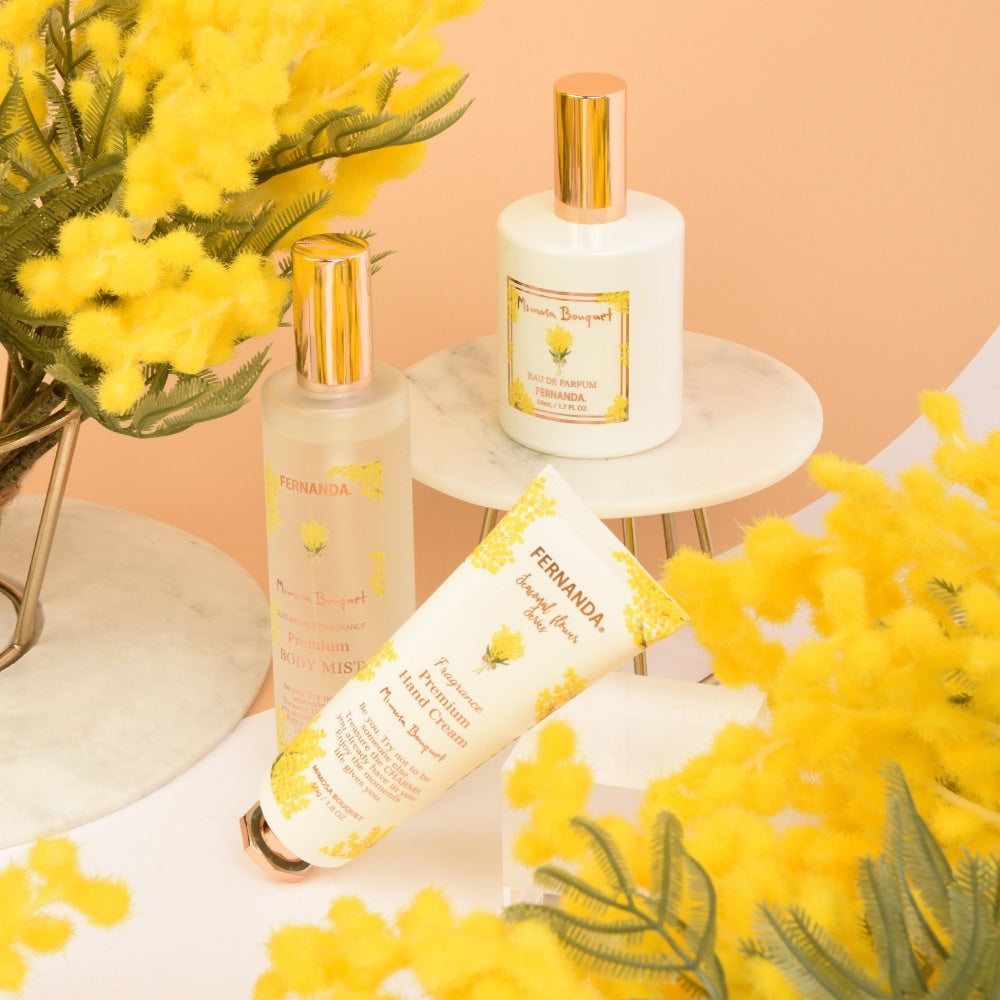 FERNANDA Fragrance Premium Hand Cream – Mimosa Bouquet