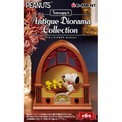 RE-MENT Snoopy's Antique Diorama Collection Blind Box (Random 1 of 6)