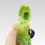 Skater Dinosaur Stainless Steel Bottle with Die Cut Straw