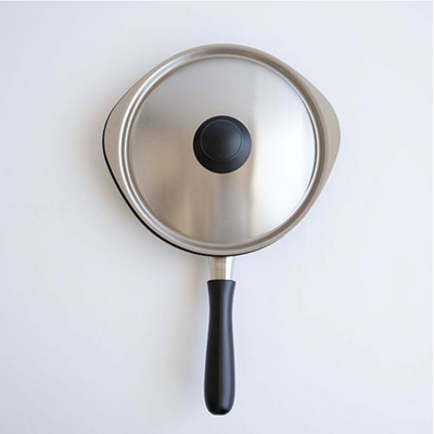 Sori Yanagi Magma Plate Iron Frying Pan with Lid