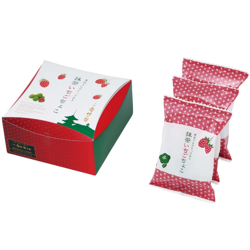 Maiko no Cha Honpo Uji Matcha Strawberry Chocolate