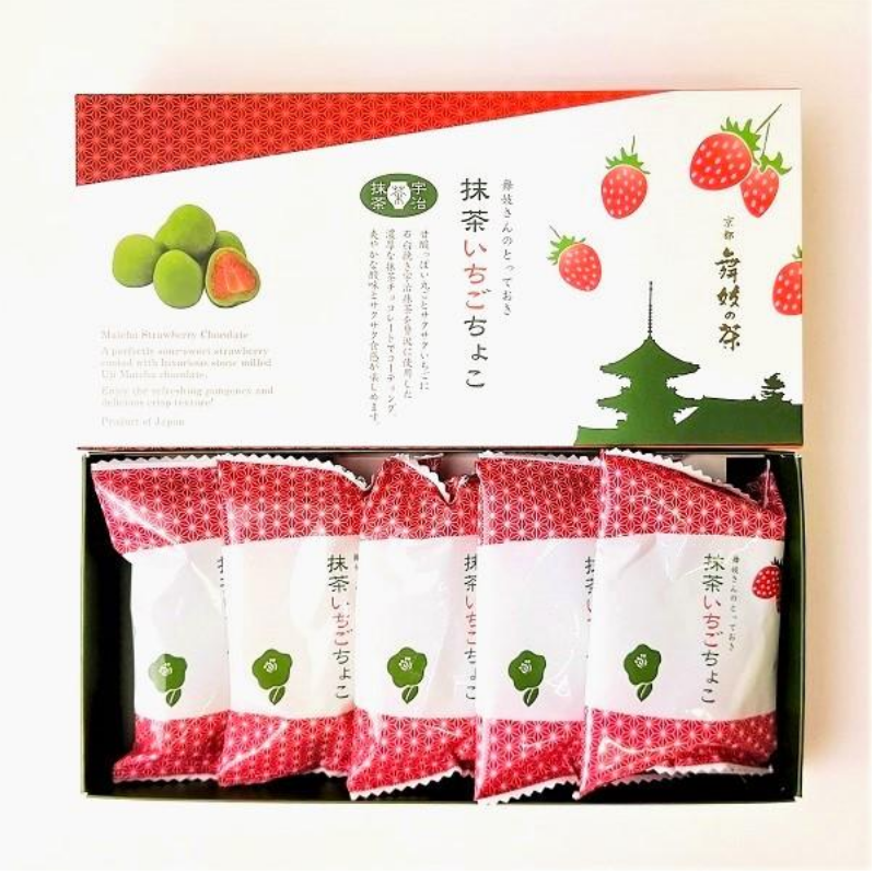 Maiko no Cha Honpo Uji Matcha Strawberry Chocolate