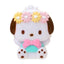 Sanrio Fizzy Orange Bath Bomb with Flower Crown Character Ring
