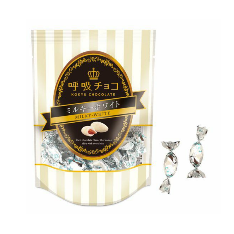 Kokyu Milky White - White Chocolate Covered Almonds