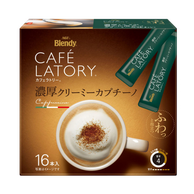Ajinomoto AGF Blendy Cafe Latory Rich & Creamy Cappuccino (16-pack)