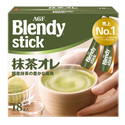 Ajinomoto AGF Blendy Instant Tea au Lait (24 Sticks, Assorted Flavors Available)