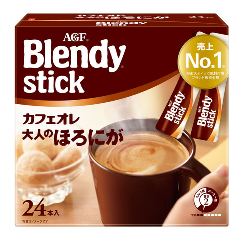 AGF Blendy Stick Café Au Lait (24 sticks)