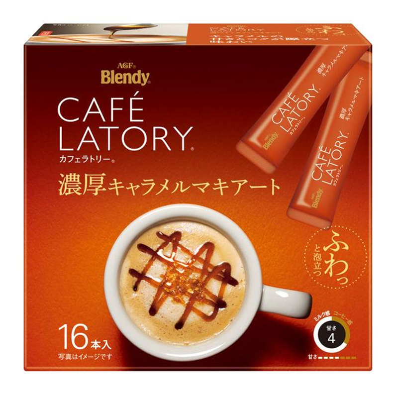 Ajinomoto AGF Blendy Café Latory Instant Caramel Macchiato