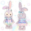 Disney Duffy & Friends 20th Anniversary Colorful Happiness Plush Costume