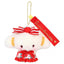 Sanrio Strawberry News 50th Anniversary Plush Keychain