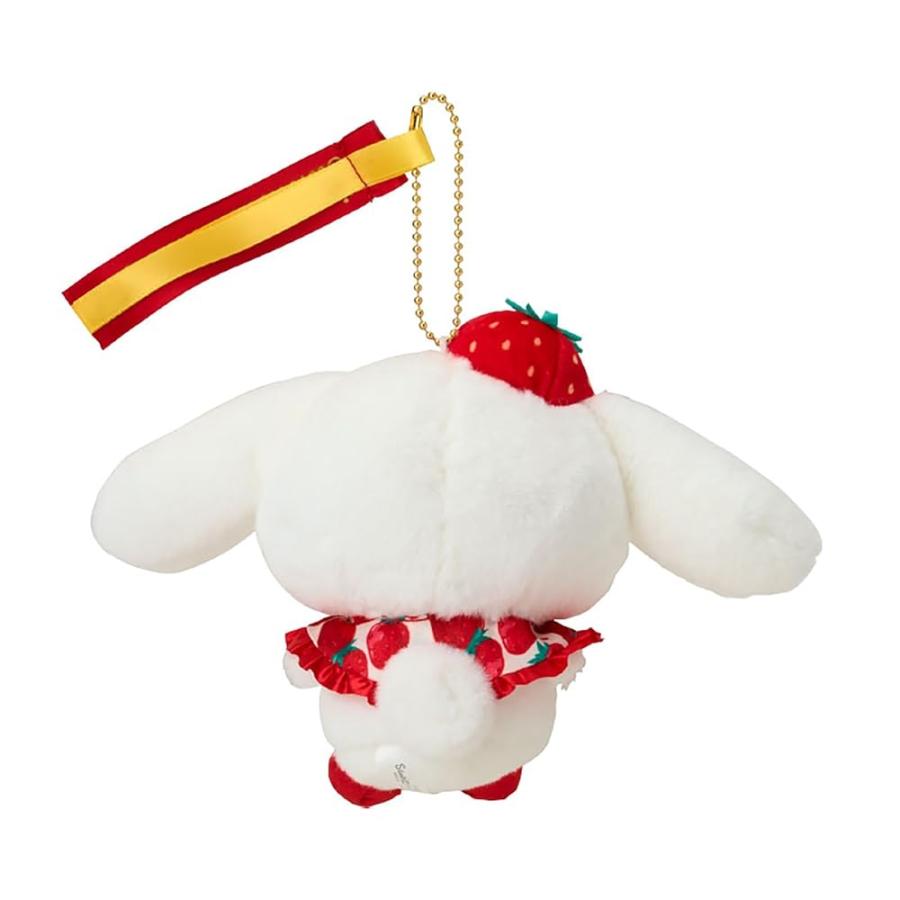 Sanrio Strawberry News 50th Anniversary Plush Keychain