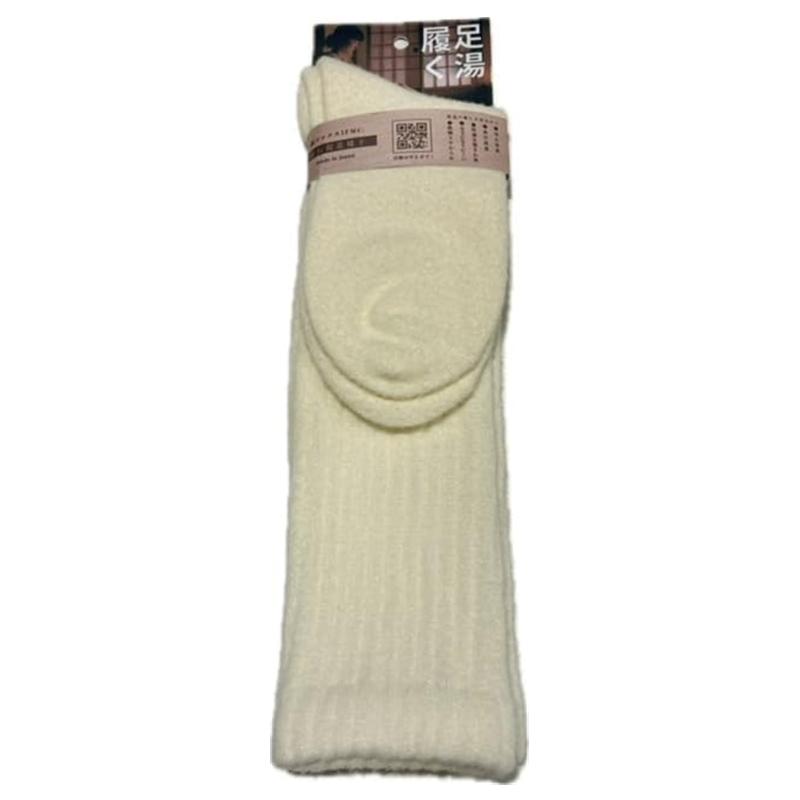 Teikoku Seiyaku Co., Ltd. IFMC Wearable Foot Bath Socks (Beige)