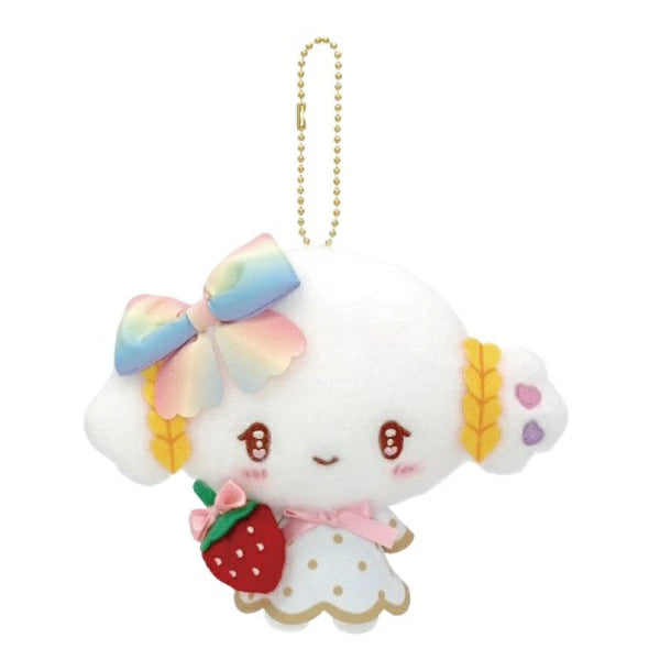 Sanrio 50th Anniversary Strawberry News Plush Keychain