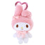 SANRIO Heart Carabiner Plush Keychain
