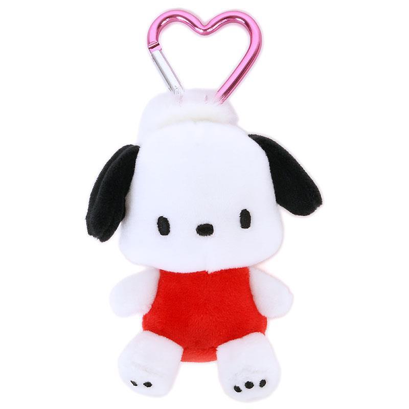 SANRIO Heart Carabiner Plush Keychain