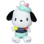 Sanrio Gingham Denim Plush Keychain (Assorted Characters Available)