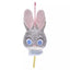 Disney Zootopia Plush Keychain - COTTON CANDY