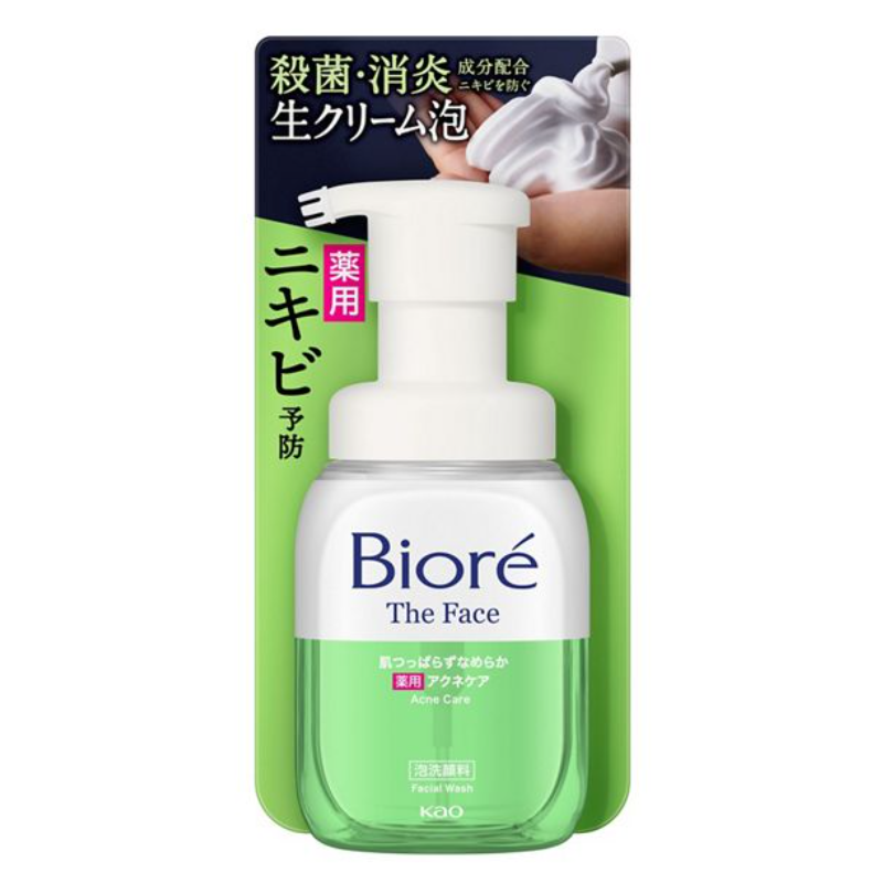 KAO Biore The Face Foaming Facial Wash (Acne Care)
