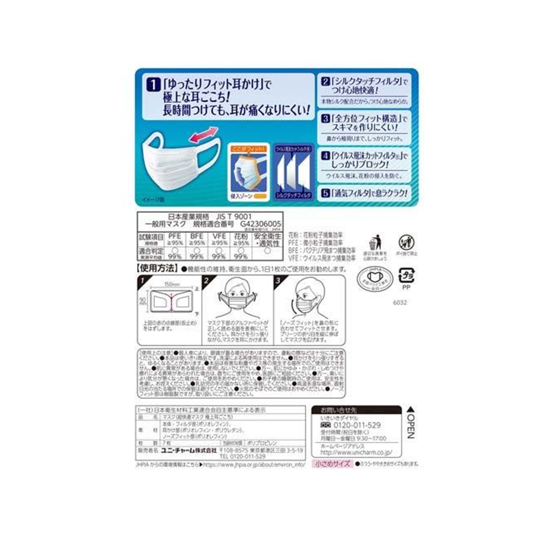 Unicharm Small Face Masks