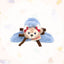 Disney Duffy & Friends Wishing Wings ShellieMay Hair Clip