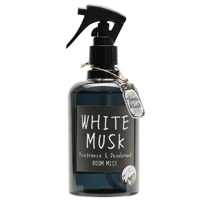 John's Blend Fragrance & Deodorant Room Mist White Musk 280mL
