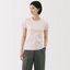MUJI Women's Cool Sweat-resistant Crew Neck T-shirt