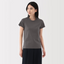 MUJI Women's Cool Sweat-resistant Crew Neck T-shirt