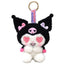 Sanrio Netflix My Melody & Kuromi Plush Keychain
