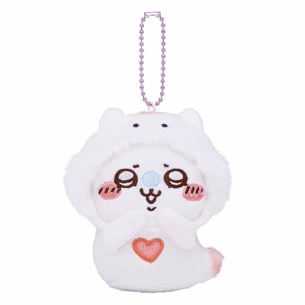 Gray Parka Service Chiikawa Aquarium Series Plush Keychain