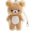 Rilakkuma Plush Photo Series Die-Cut Pass Case – Rilakkuma / Korilakkuma [San-X]