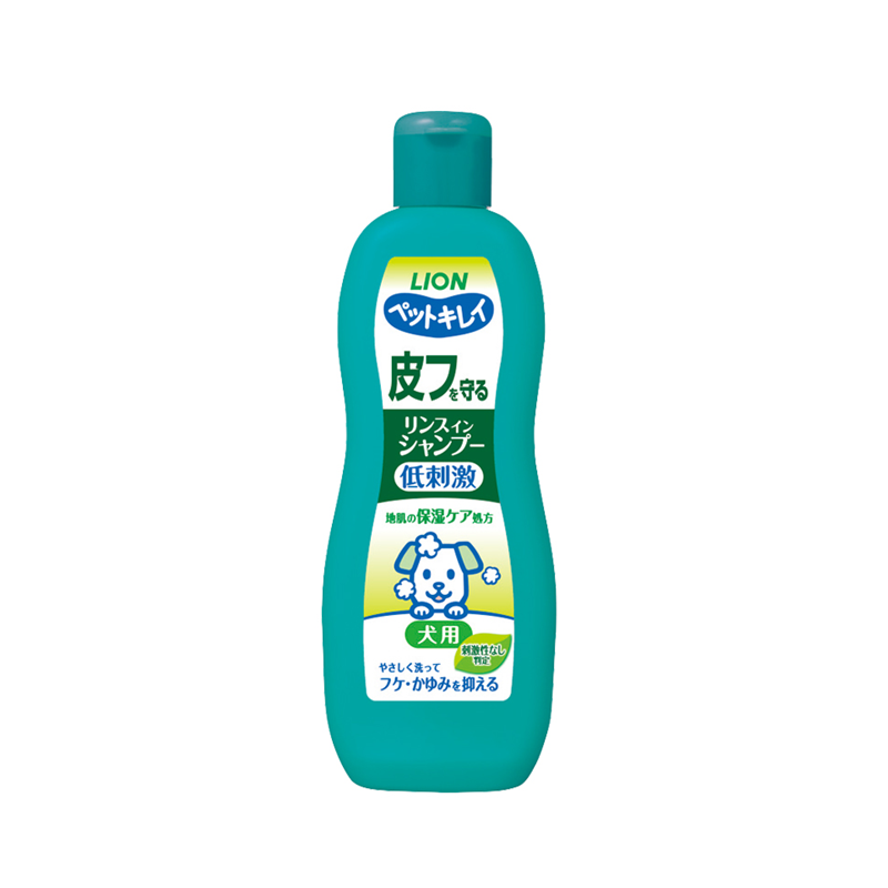Lion Pet Kirei Skin Protectant 2-in-1 Shampoo and Conditioner for Dogs