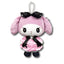 Sanrio Jiraikei My Melody and Kuromi Plush Keychain (Large)