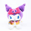 Sanrio My Melody and Kuromi Kuppy Ramune Plush Toy