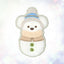 Disney Duffy & Friends Secret of a Snowy Day Duffy Bear Snowman Plush Hair Clip