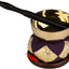 PREORDER Oda Kobo Brass Altar 4-Piece Bell Set with Mirror Finish and Wooden Bell Stand (7.58 cm)