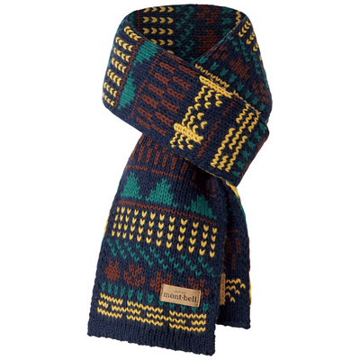 PREORDER montbell Kids' Forest Knit Scarf