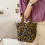 Lupis Leopard Print Mini Tote Bag
